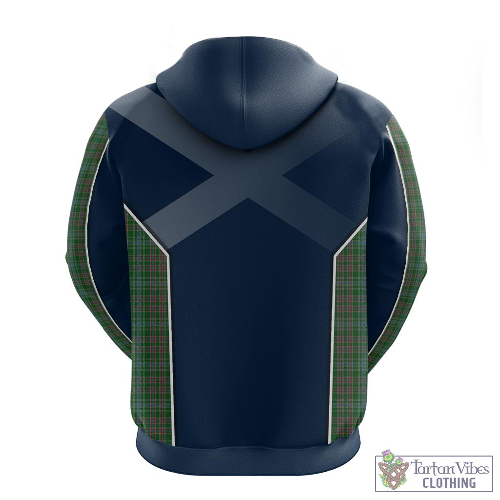 Tartan Vibes Clothing Ralston USA Tartan Hoodie with Family Crest and Scottish Thistle Vibes Sport Style