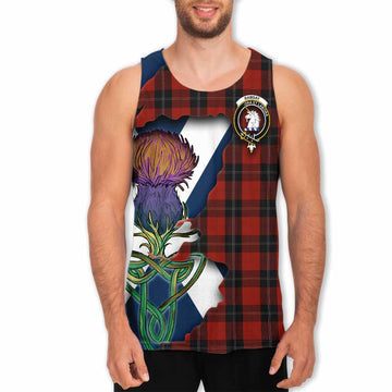 Ramsay Tartan Family Crest Men's Tank Top Scottish Thistle Celtic Inspired Men - Tartan Vibes Clothing