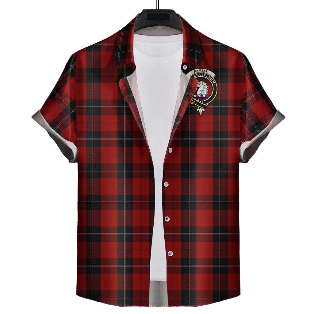 ramsay-tartan-short-sleeve-button-down-shirt-with-family-crest