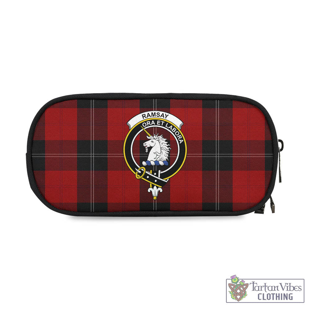 Tartan Vibes Clothing Ramsay Tartan Pen and Pencil Case with Family Crest