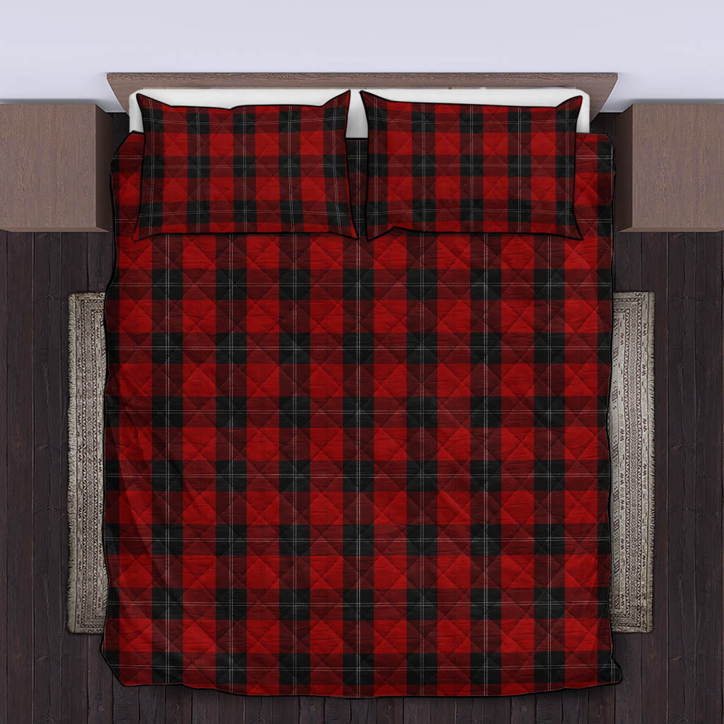 Ramsay Tartan Quilt Bed Set King - Tartan Vibes Clothing