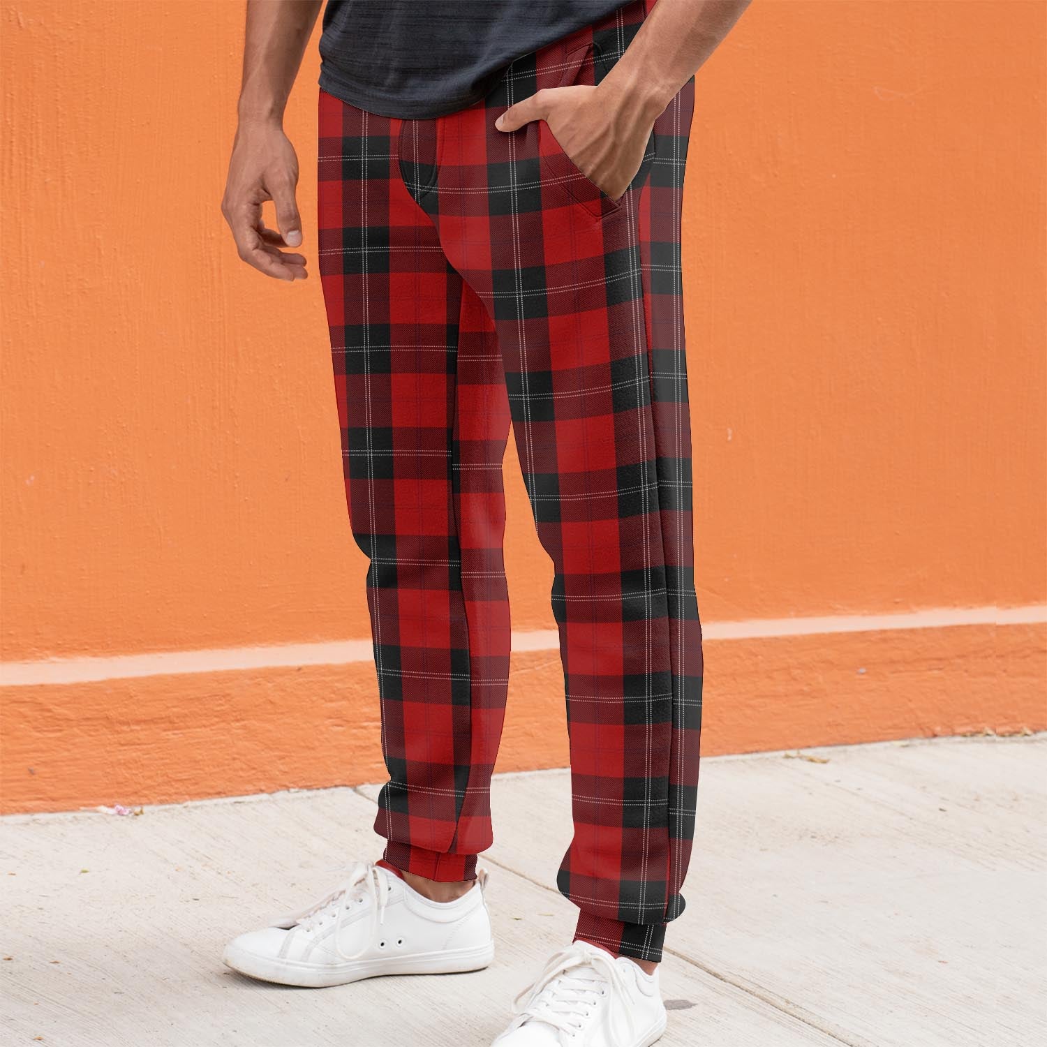 Ramsay Tartan Joggers Pants S - Tartan Vibes Clothing