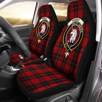 Ramsay Tartan Car Seat Cover with Family Crest