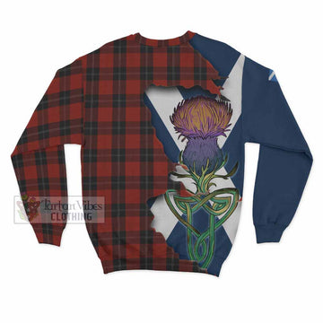 Ramsay Tartan Family Crest Sweatshirt Scottish Thistle Celtic Inspired - Tartan Vibes Clothing