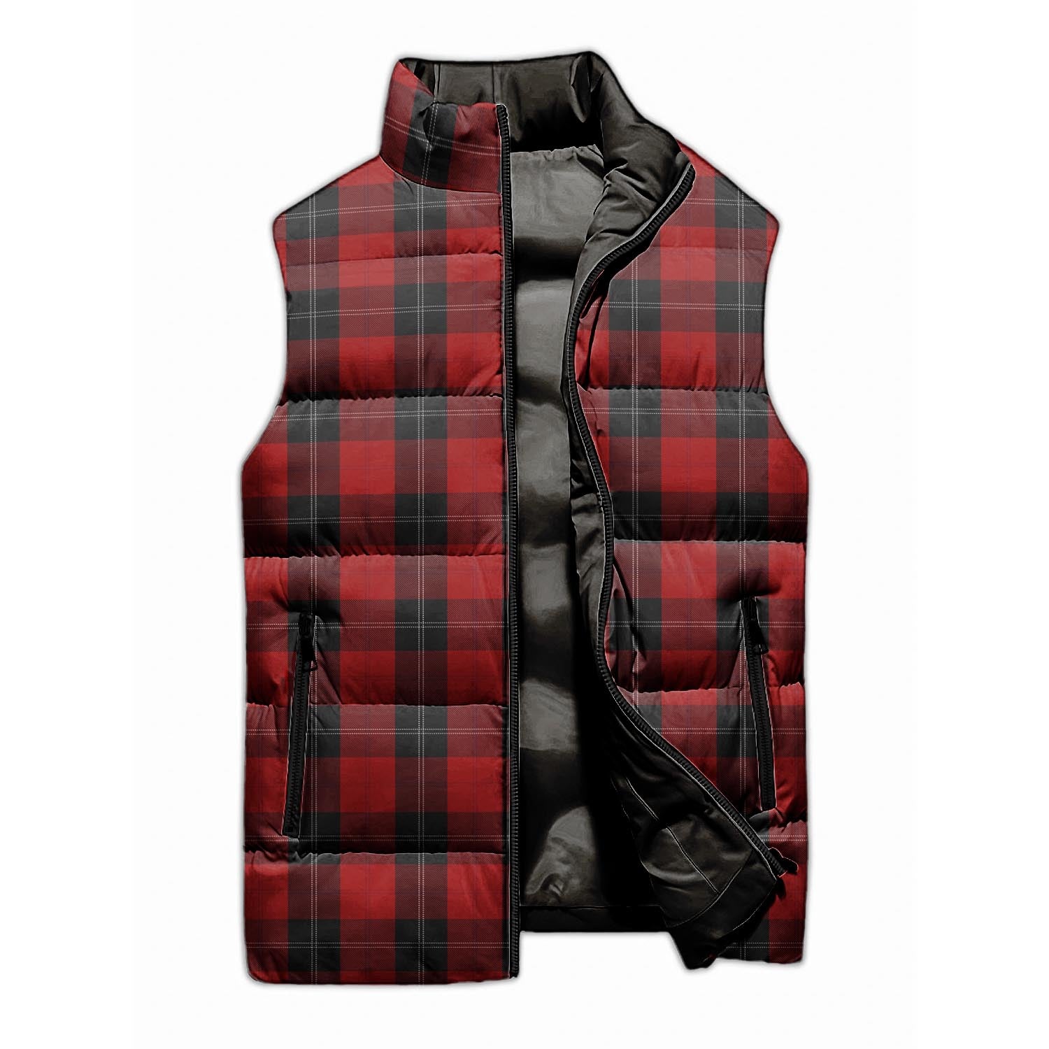 Ramsay Tartan Sleeveless Puffer Jacket - Tartanvibesclothing