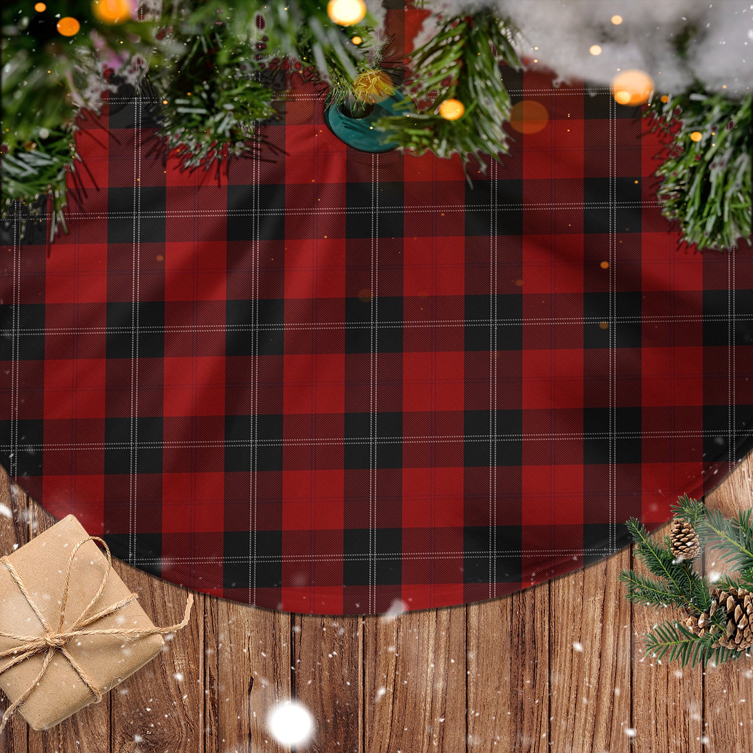 Ramsay Tartan Christmas Tree Skirt - Tartanvibesclothing