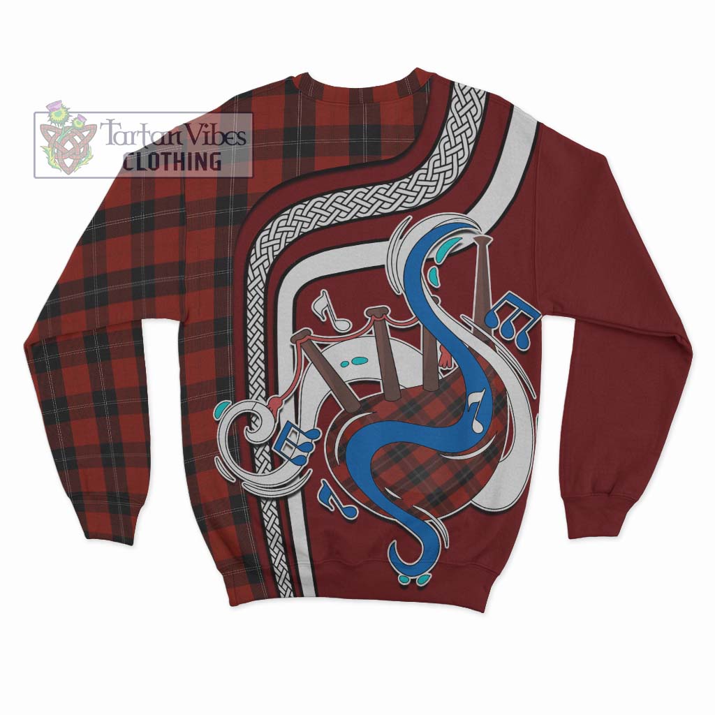 Tartan Vibes Clothing Ramsay Tartan Sweatshirt with Epic Bagpipe Style