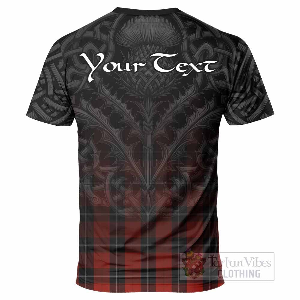 Tartan Vibes Clothing Ramsay Tartan T-Shirt with Family Crest Celtic Thistle Vibes