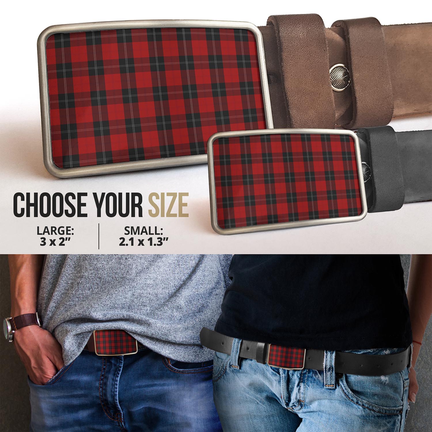 Ramsay Tartan Belt Buckles - Tartan Vibes Clothing