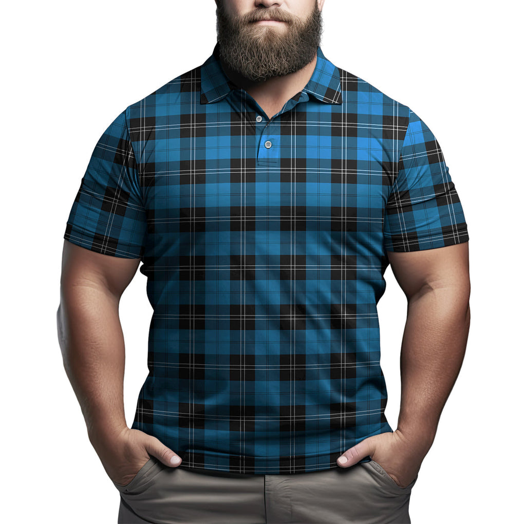 Ramsay Blue Ancient Tartan Mens Polo Shirt Kid - Tartan Vibes Clothing