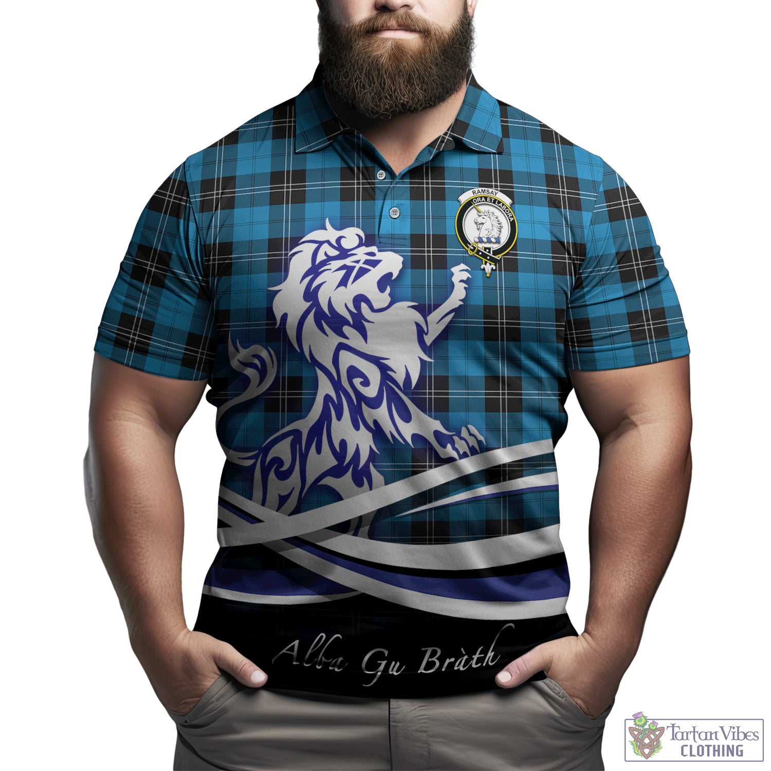 ramsay-blue-ancient-tartan-polo-shirt-with-alba-gu-brath-regal-lion-emblem