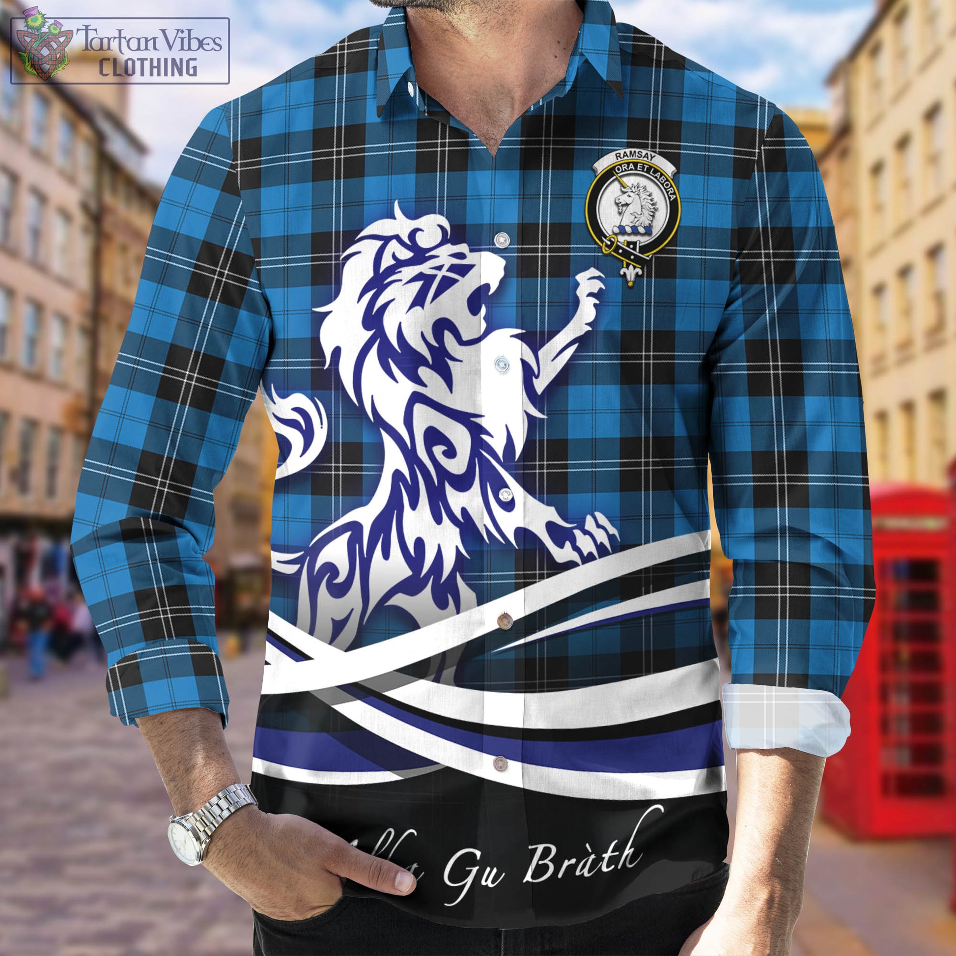ramsay-blue-ancient-tartan-long-sleeve-button-up-shirt-with-alba-gu-brath-regal-lion-emblem