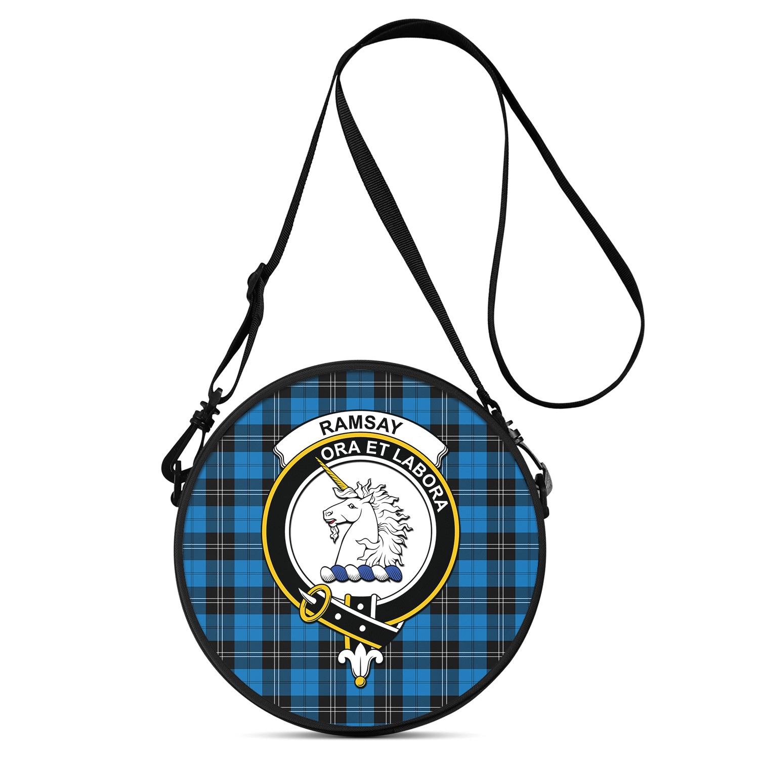 ramsay-blue-ancient-tartan-round-satchel-bags-with-family-crest