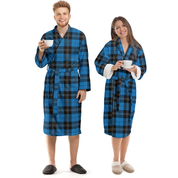 Ramsay Blue Ancient Tartan Bathrobe