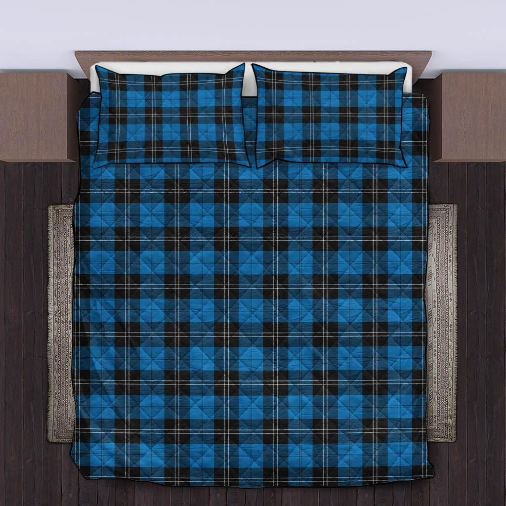 Ramsay Blue Ancient Tartan Quilt Bed Set - Tartanvibesclothing Shop