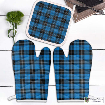 Ramsay Blue Ancient Tartan Combo Oven Mitt & Pot-Holder