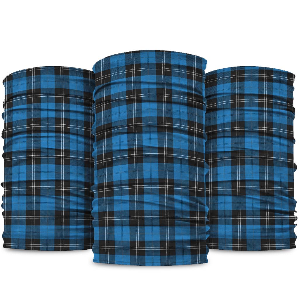 Ramsay Blue Ancient Tartan Neck Gaiters, Tartan Bandanas, Tartan Head Band