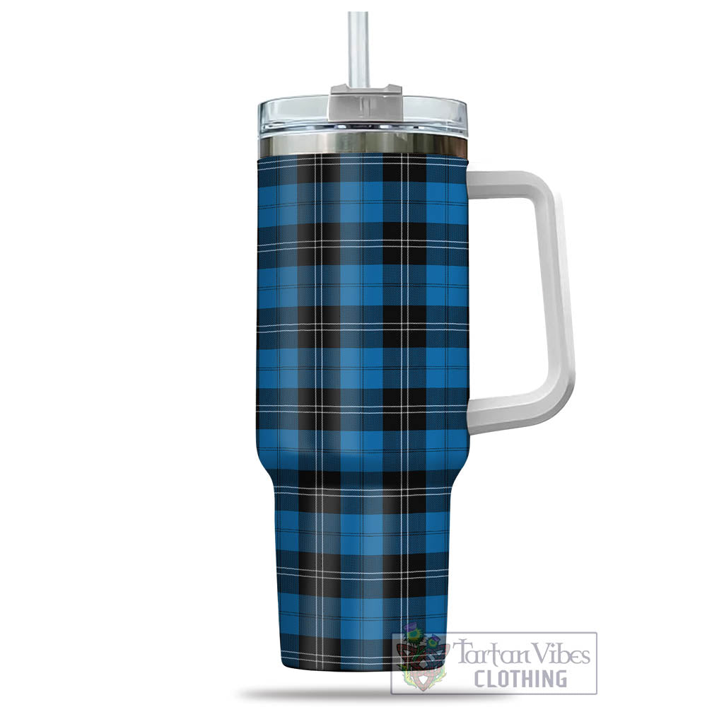 Tartan Vibes Clothing Ramsay Blue Ancient Tartan Tumbler with Handle