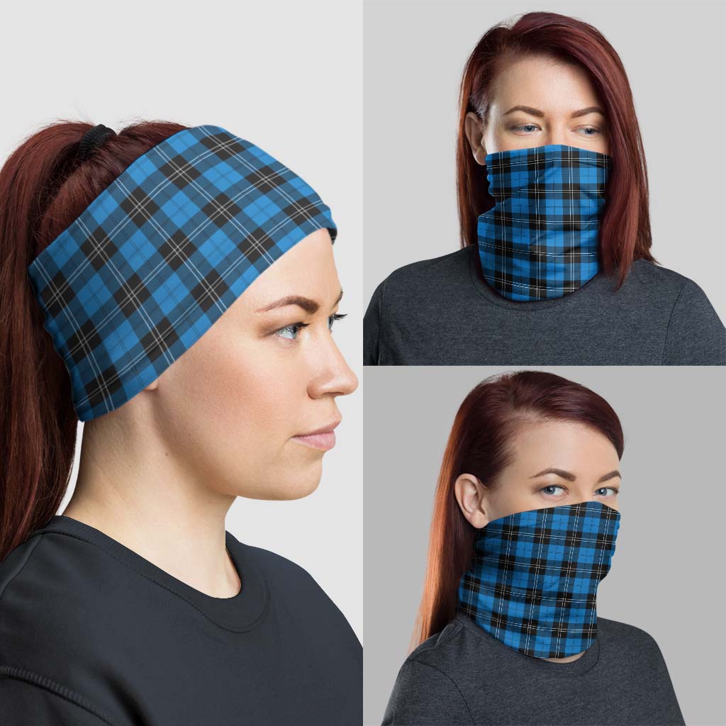 Ramsay Blue Ancient Tartan Neck Gaiters, Tartan Bandanas, Tartan Head Band