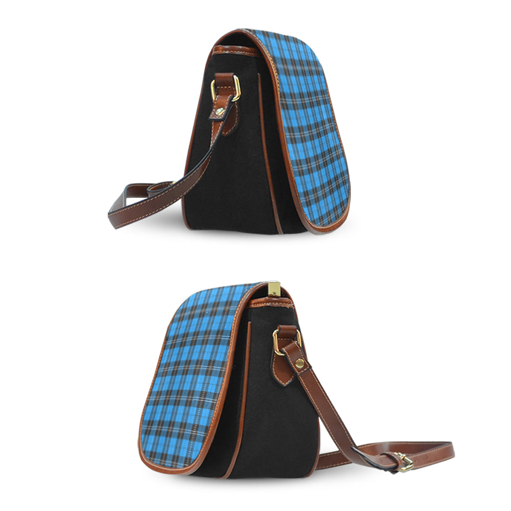 Ramsay Blue Ancient Tartan Saddle Bag - Tartan Vibes Clothing