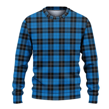 Ramsay Blue Ancient Tartan Knitted Sweater