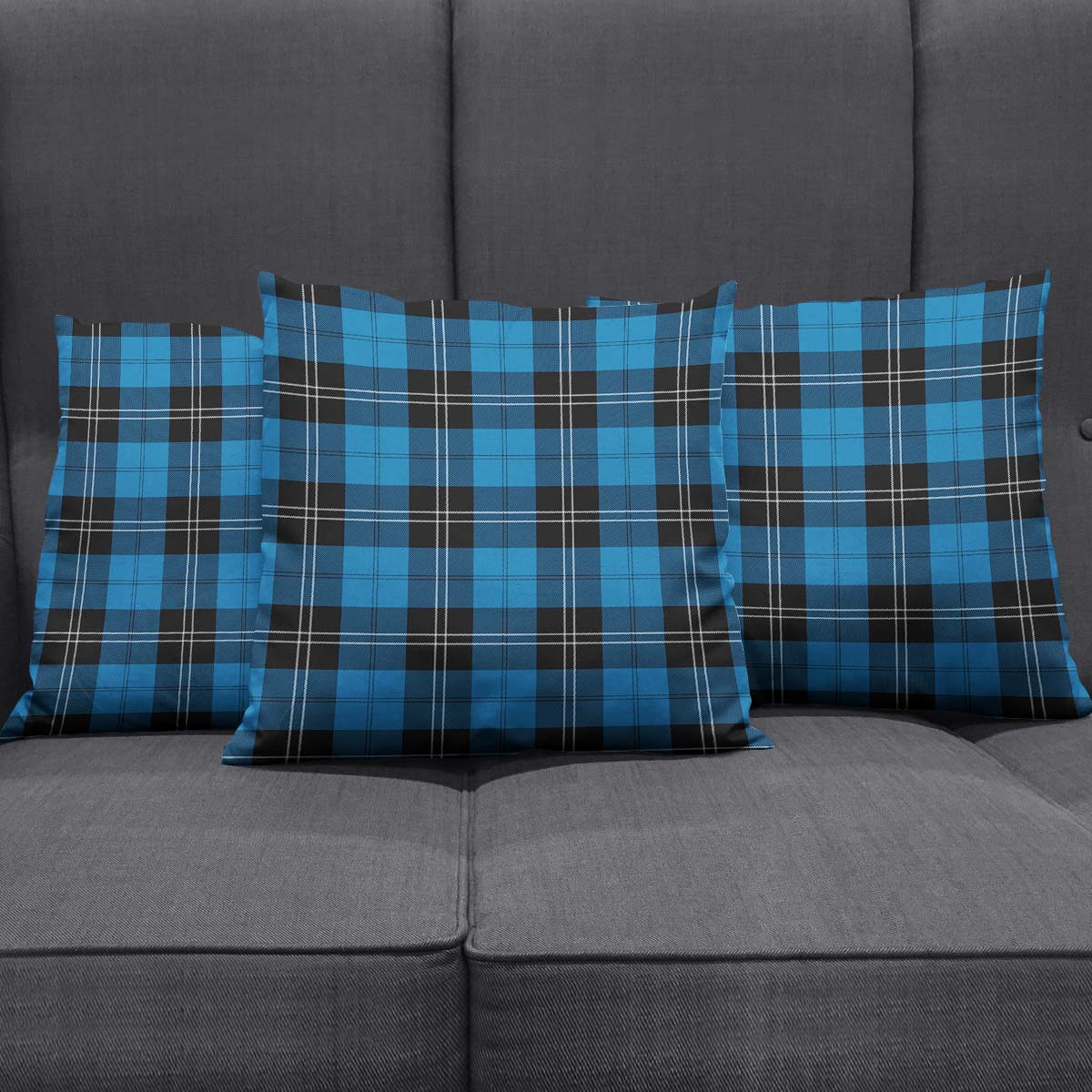 Ramsay Blue Ancient Tartan Pillow Cover - Tartanvibesclothing