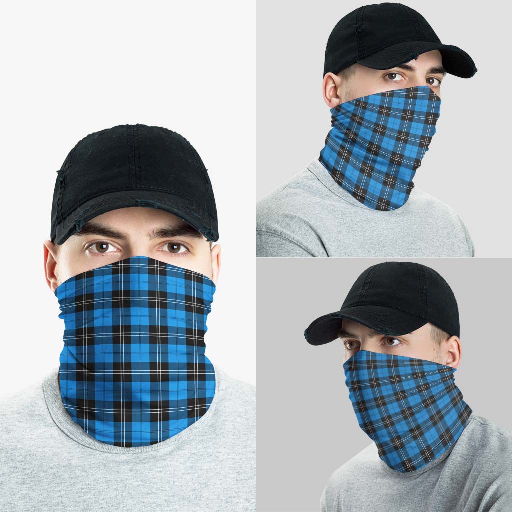 Ramsay Blue Ancient Tartan Neck Gaiters, Tartan Bandanas, Tartan Head Band