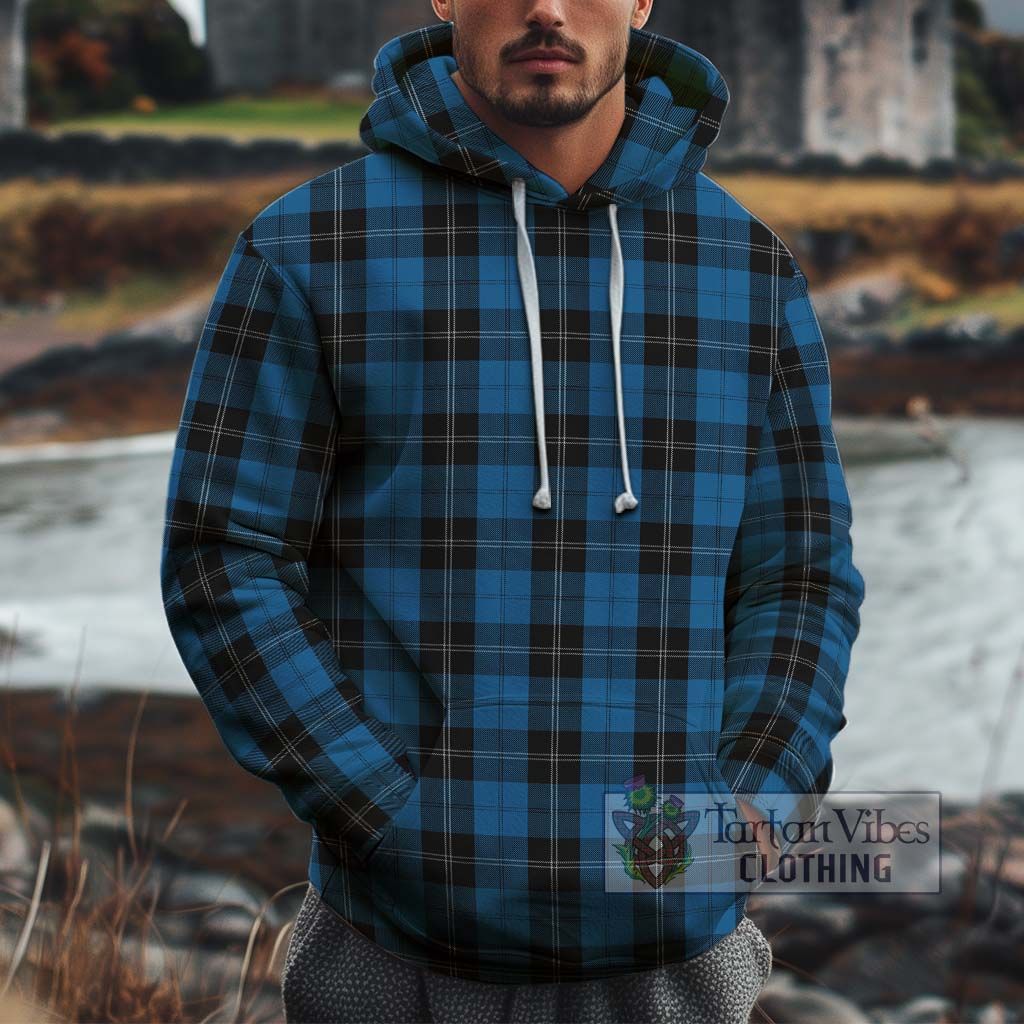 Tartan Vibes Clothing Ramsay Blue Hunting Tartan Cotton Hoodie