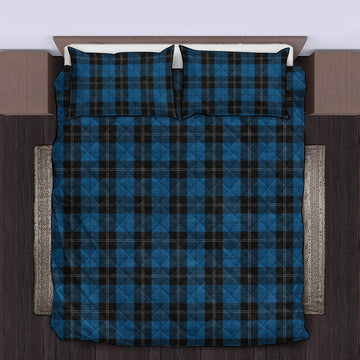 Ramsay Blue Hunting Tartan Quilt Bed Set