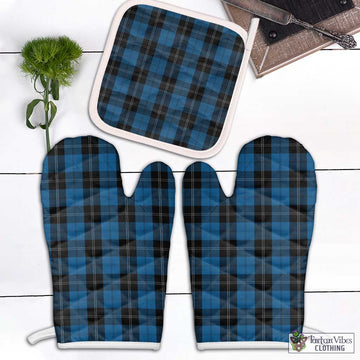 Ramsay Blue Hunting Tartan Combo Oven Mitt & Pot-Holder