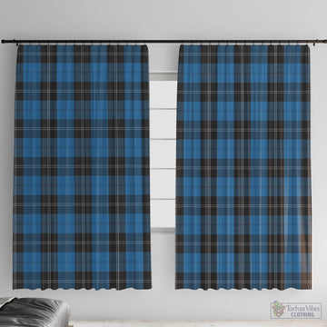 Ramsay Blue Hunting Tartan Window Curtain