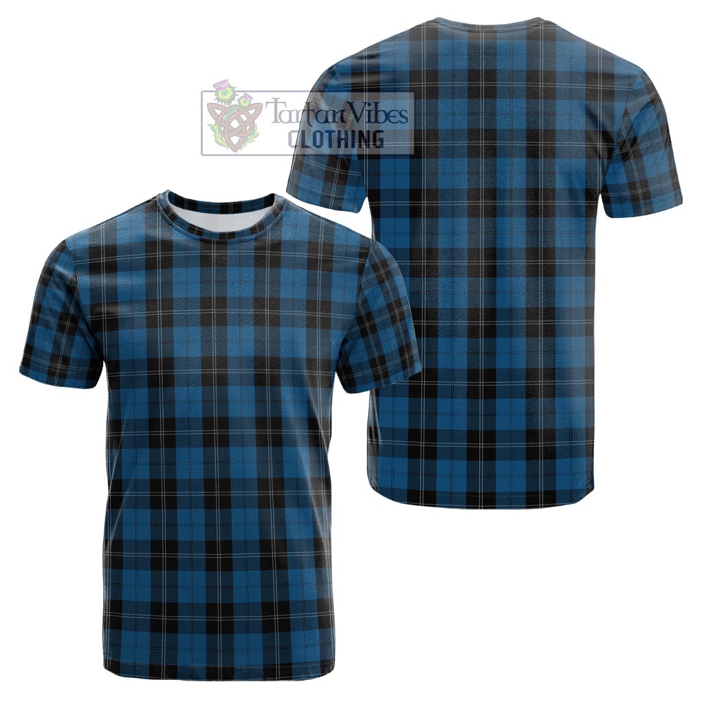 Tartan Vibes Clothing Ramsay Blue Hunting Tartan Cotton T-Shirt