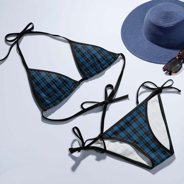 Ramsay Blue Hunting Tartan Bikini Swimsuit