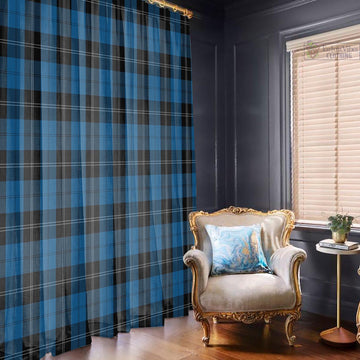 Ramsay Blue Hunting Tartan Window Curtain