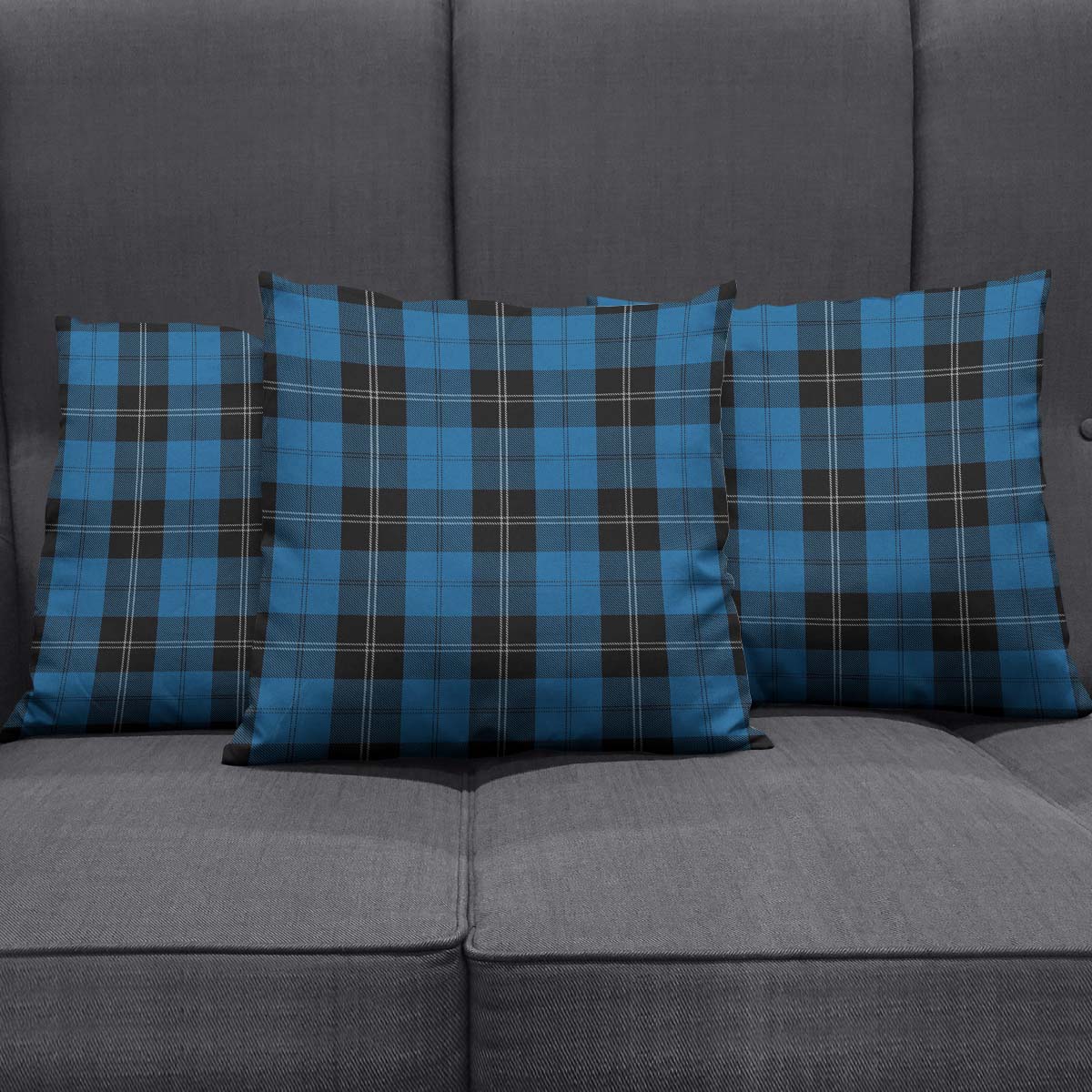 Ramsay Blue Hunting Tartan Pillow Cover - Tartanvibesclothing