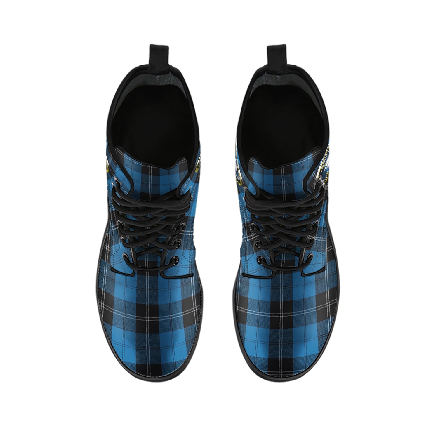 ramsay-blue-hunting-tartan-leather-boots-with-family-crest