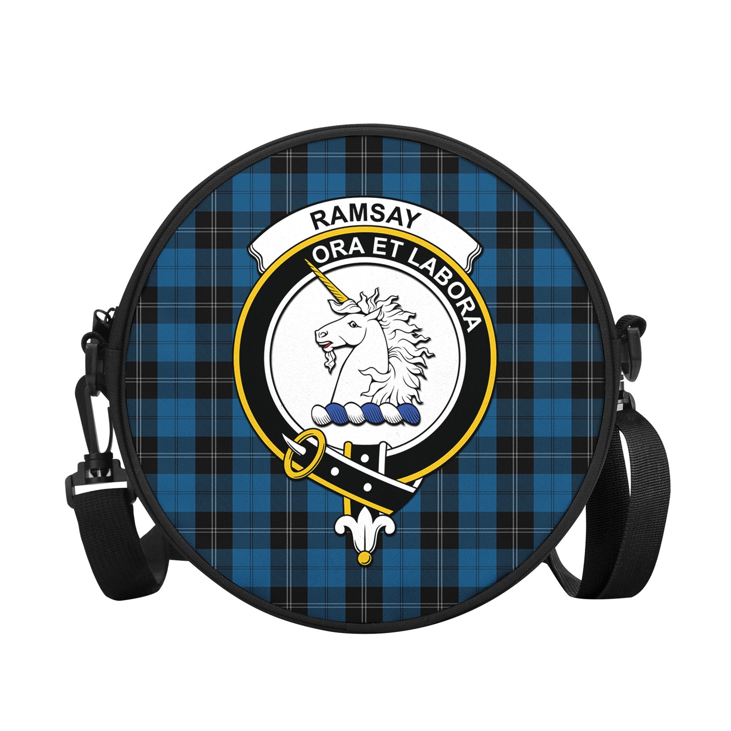 ramsay-blue-hunting-tartan-round-satchel-bags-with-family-crest