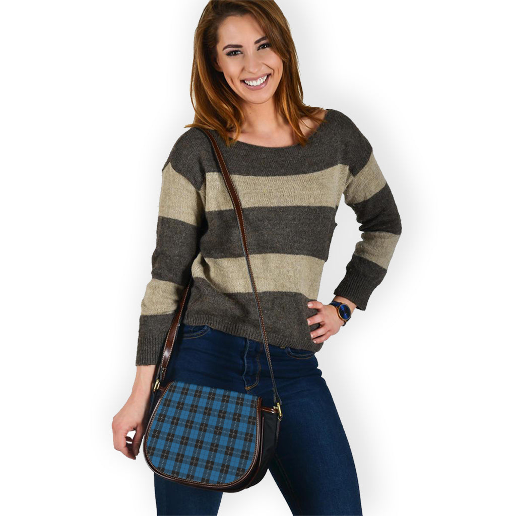 Ramsay Blue Hunting Tartan Saddle Bag - Tartan Vibes Clothing