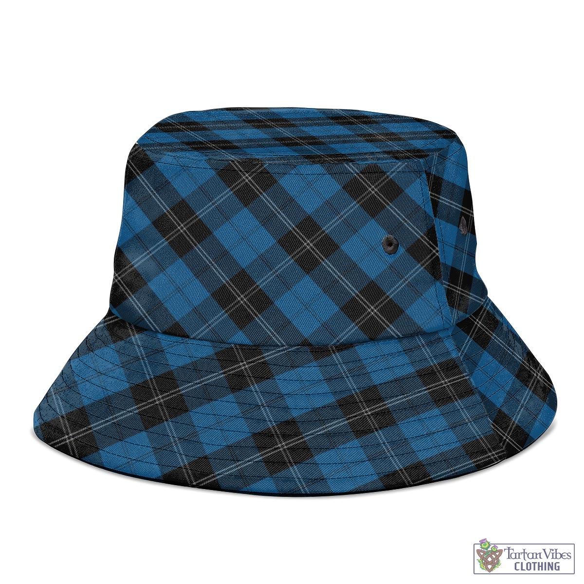 Tartan Vibes Clothing Ramsay Blue Hunting Tartan Bucket Hat