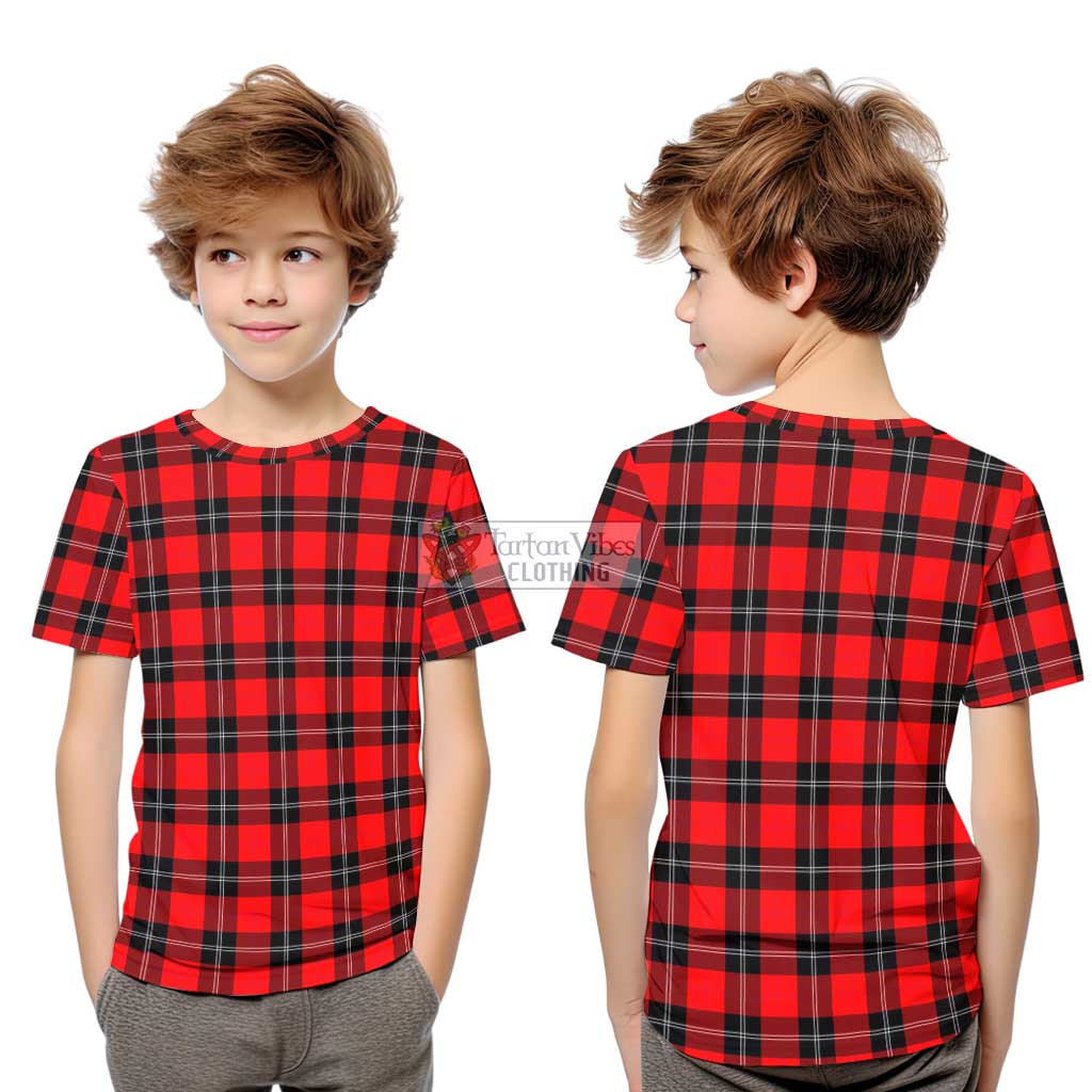 Tartan Vibes Clothing Ramsay Modern Tartan Kid T-Shirt