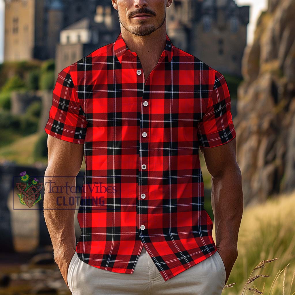 Tartan Vibes Clothing Ramsay Modern Tartan Cotton Hawaiian Shirt