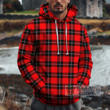 Ramsay Modern Tartan Cotton Hoodie