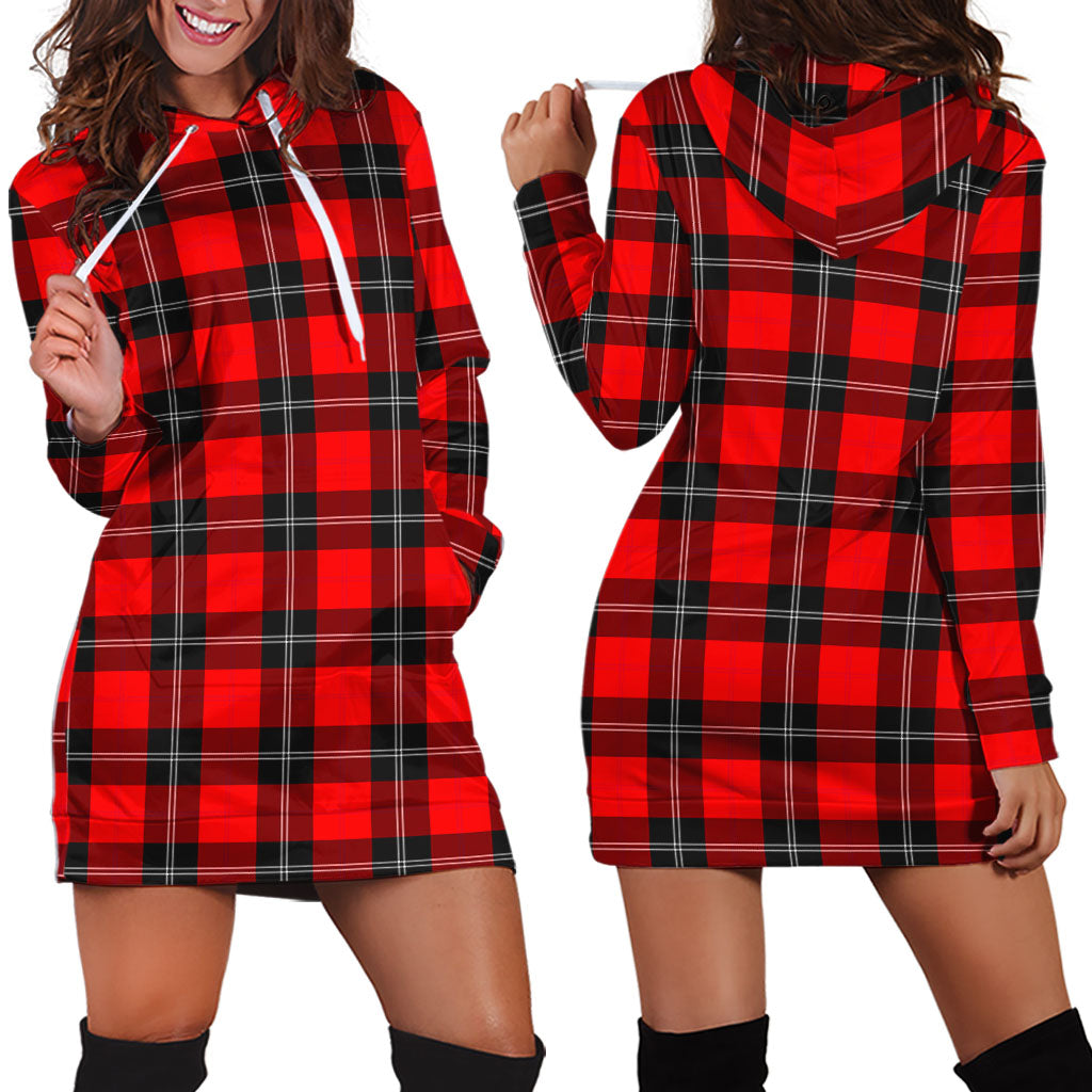 Ramsay Modern Tartan Hoodie Dress - Tartan Vibes Clothing