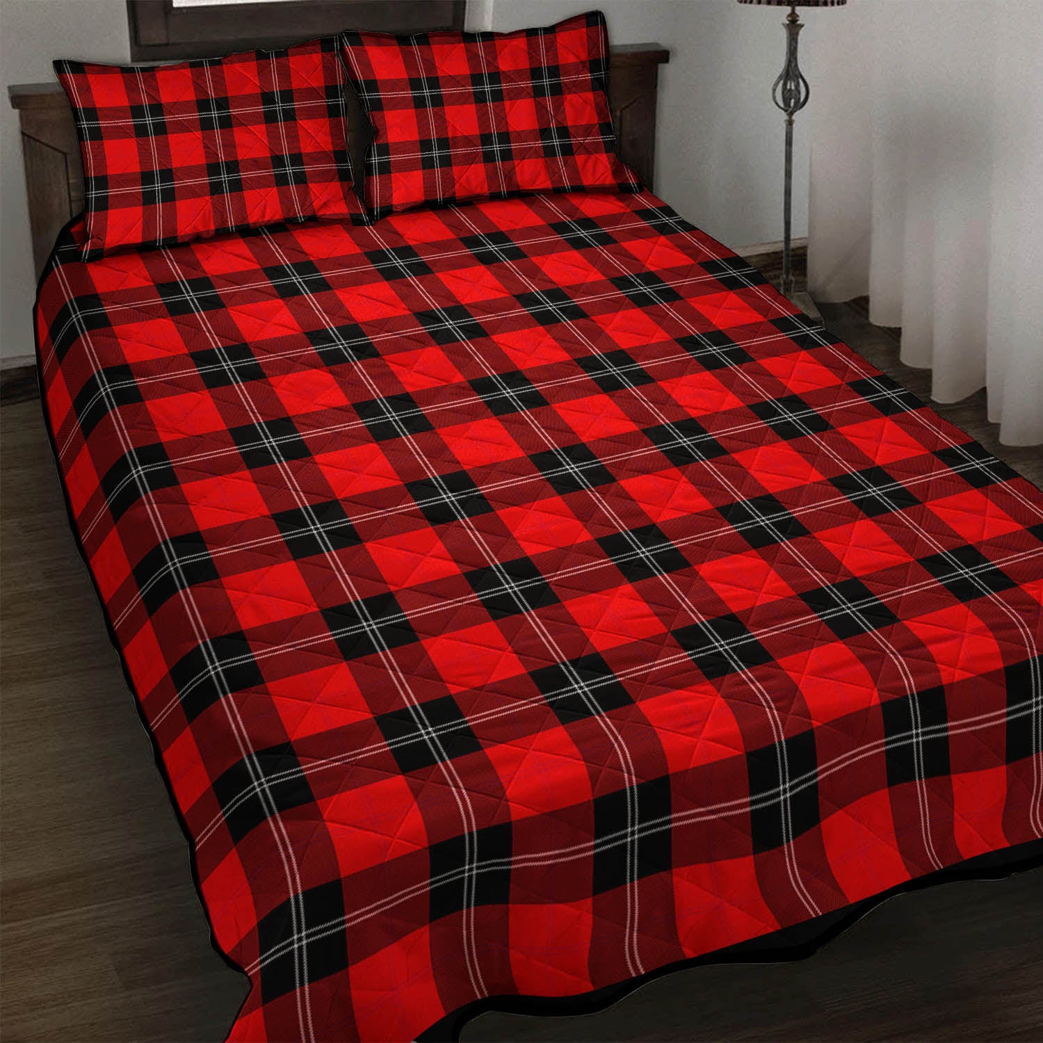 Ramsay Modern Tartan Quilt Bed Set - Tartan Vibes Clothing