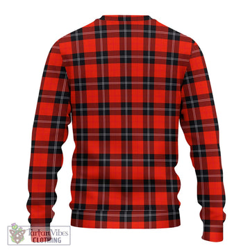 Ramsay Modern Tartan Knitted Sweater with Family Crest DNA In Me Style