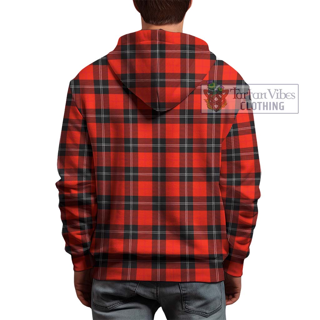 Tartan Vibes Clothing Ramsay Modern Tartan Hoodie with Family Crest DNA In Me Style