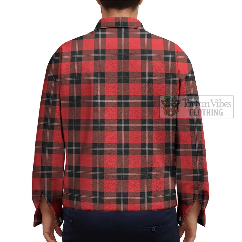 Tartan Vibes Clothing Ramsay Modern Tartan Unisex Lapel Cotton Jacket