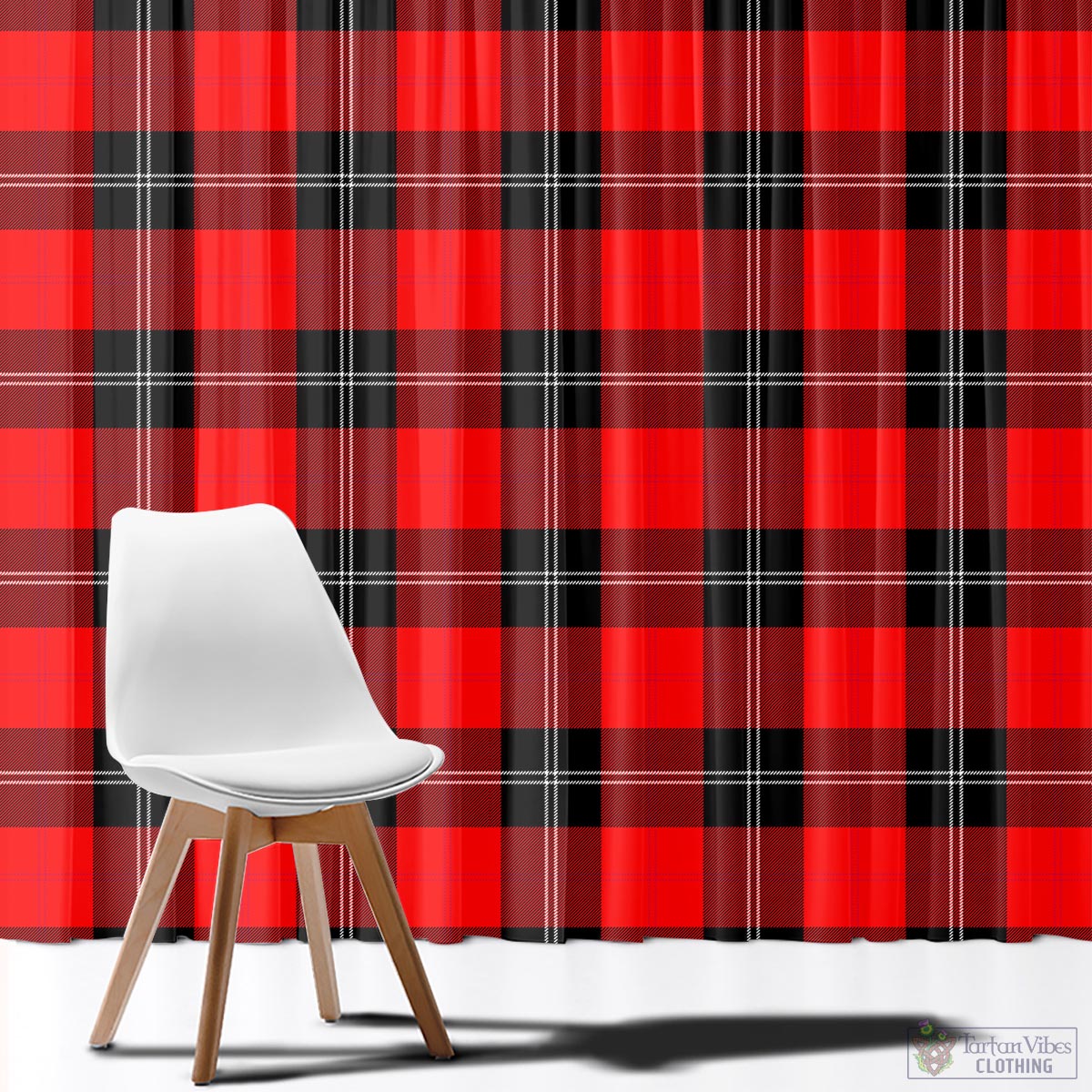 Ramsay Modern Tartan Window Curtain