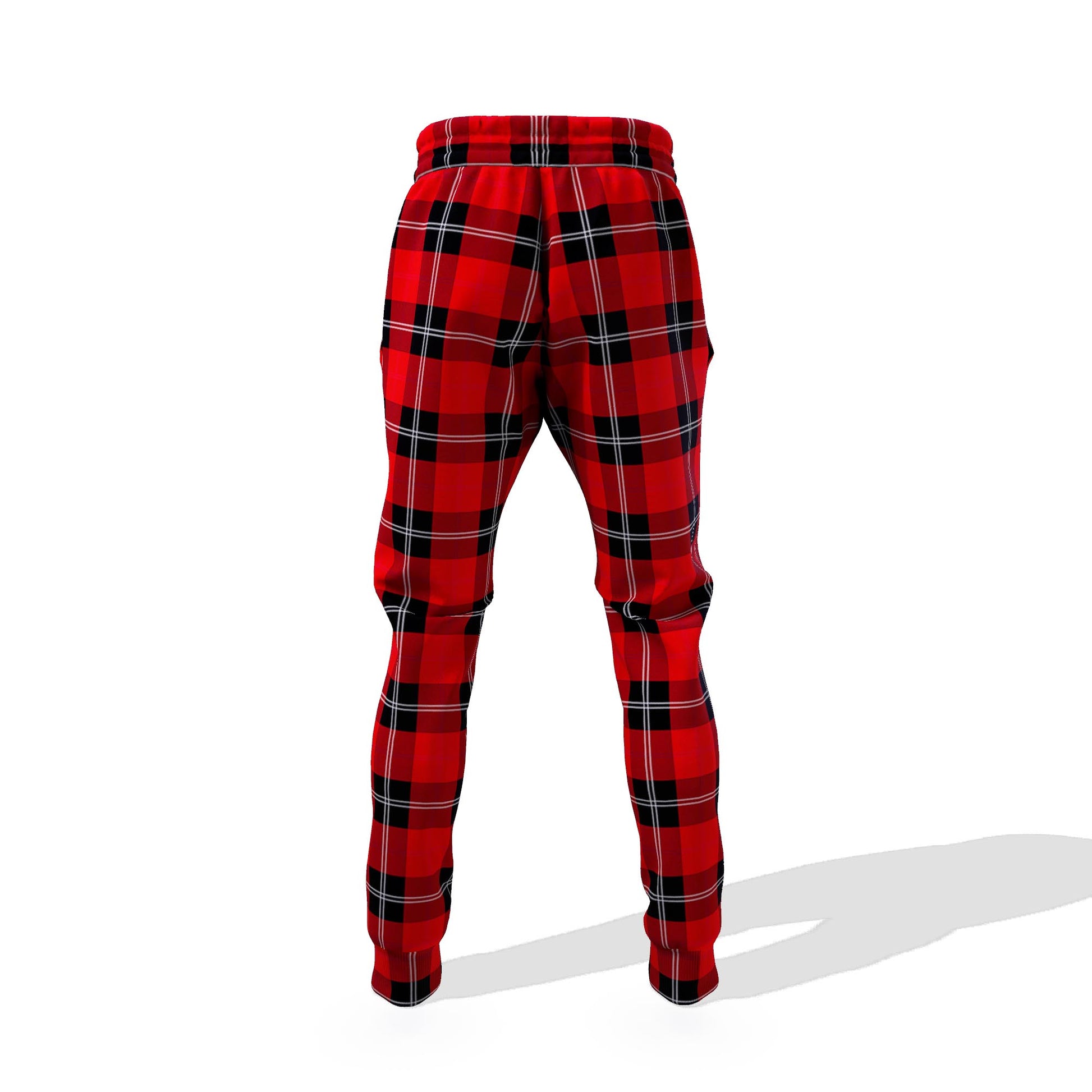 Ramsay Modern Tartan Joggers Pants with Family Crest 6XL - Tartan Vibes Clothing