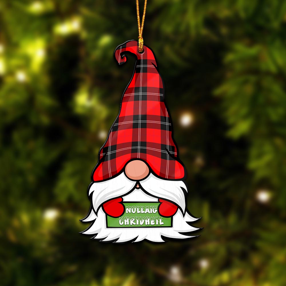 Ramsay Modern Gnome Christmas Ornament with His Tartan Christmas Hat - Tartan Vibes Clothing